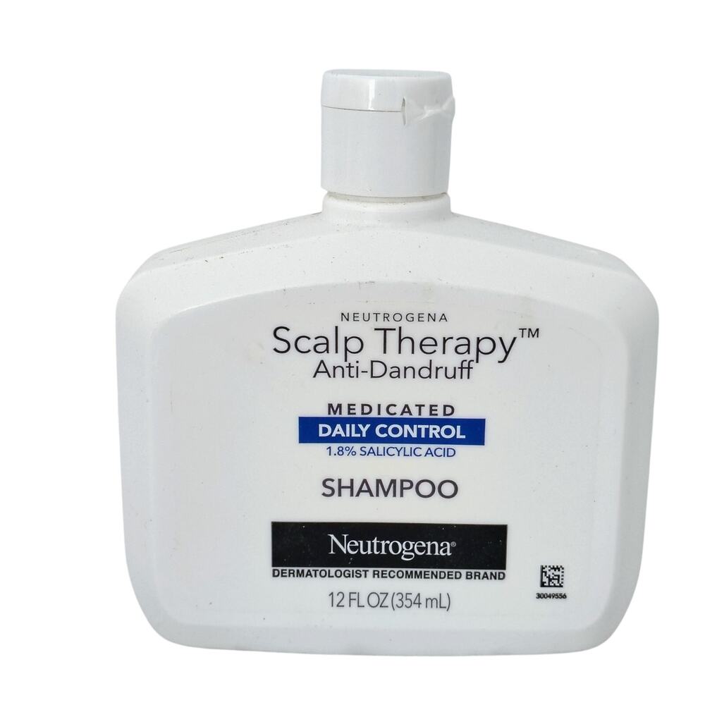 Neutrogena Scalp Therapy Anti Dandruff Medicated Daily Shampoo 12 oz. EXP 08/23